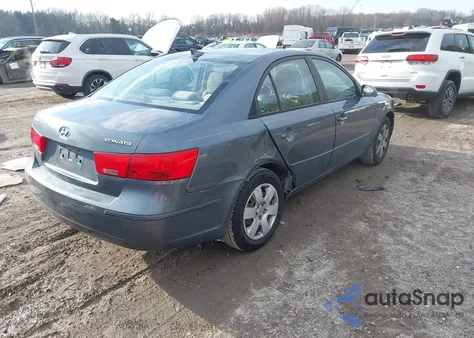 2010 Hyundai Sonata Gls z USA, uszkodzony, nr VIN 5NPET4ACXAH653114